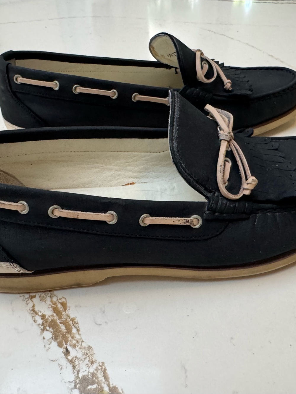 Salvatore Ferragamo kiltie fringe boat loafers - Picture 5 of 11